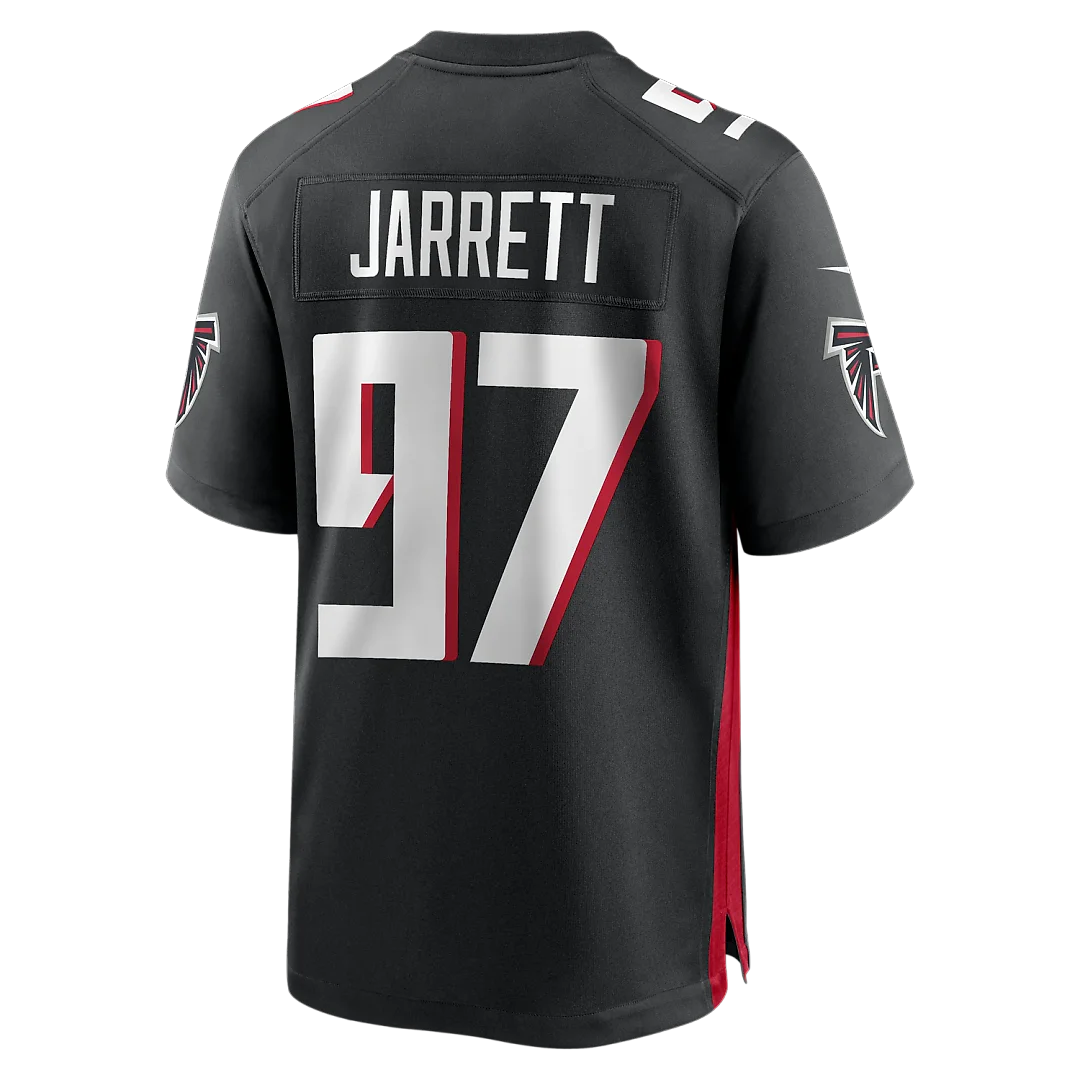Zennovawear Grady Jarrett Atlanta Falcons Game Player Jersey - Black