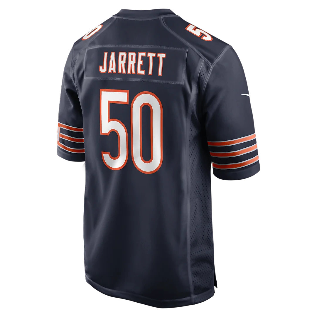 Zennovawear Grady Jarrett Chicago Bears Team Game Jersey - Navy