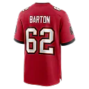 Zennovawear Graham Barton Tampa Bay Buccaneers Player Game Jersey - Red