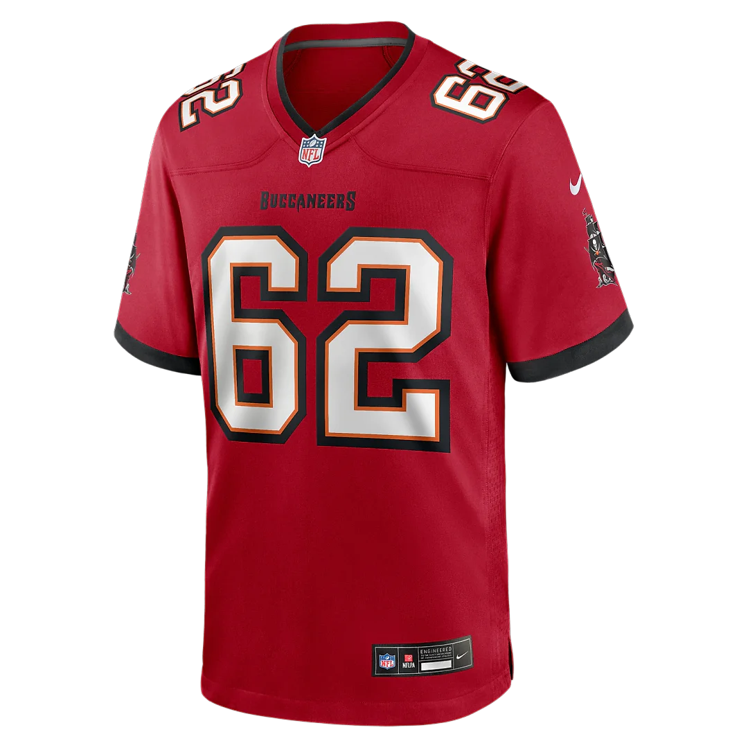 Zennovawear Graham Barton Tampa Bay Buccaneers Player Game Jersey - Red