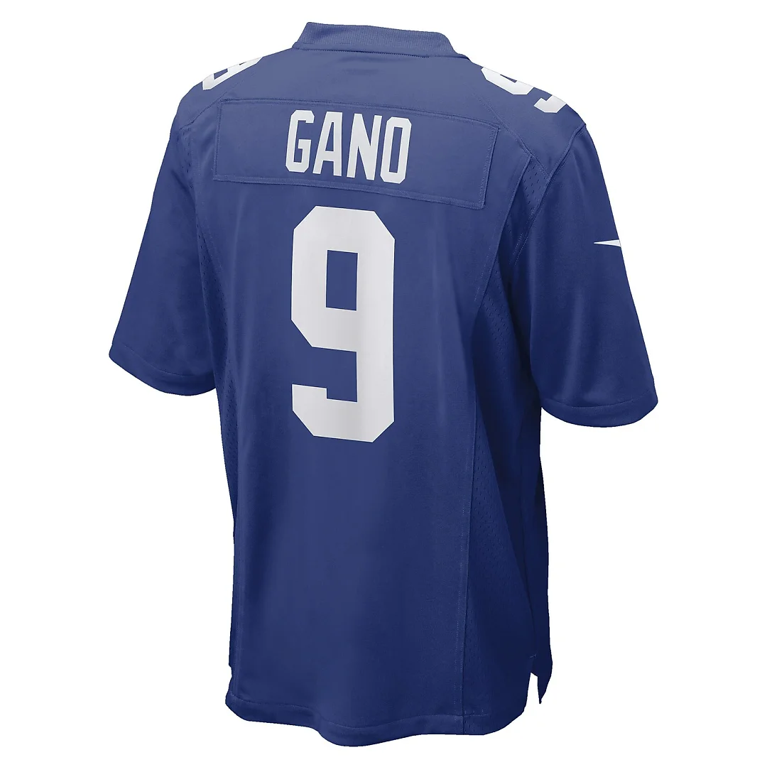 Zennovawear Graham Gano New York Giants Team Game Player Jersey - Royal