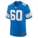 Zennovawear Graham Glasgow Detroit Lions Team Game Jersey - Blue