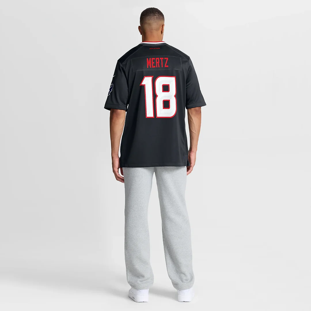 Zennovawear Graham Mertz Houston Texans Team Game Jersey - Navy