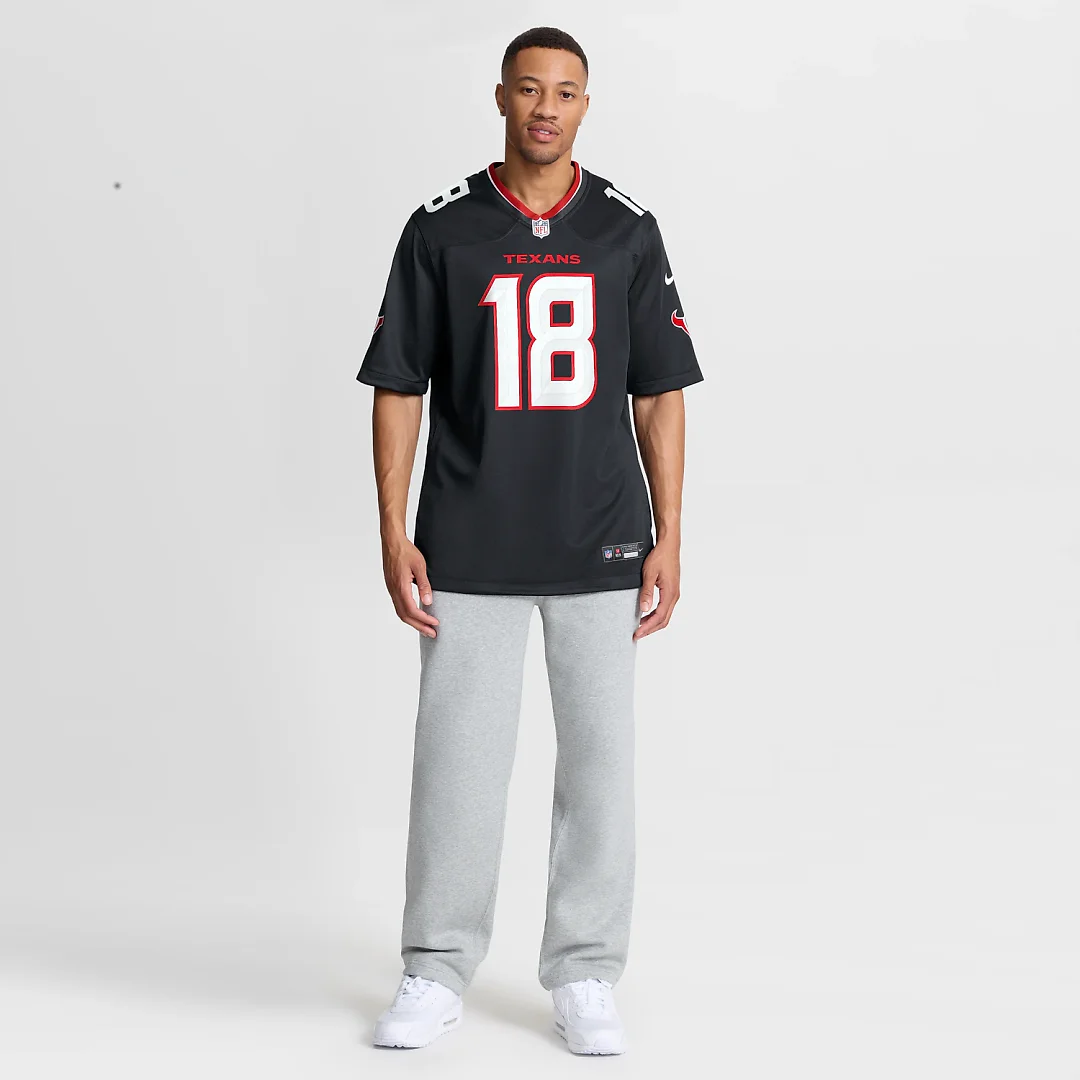 Zennovawear Graham Mertz Houston Texans Team Game Jersey - Navy