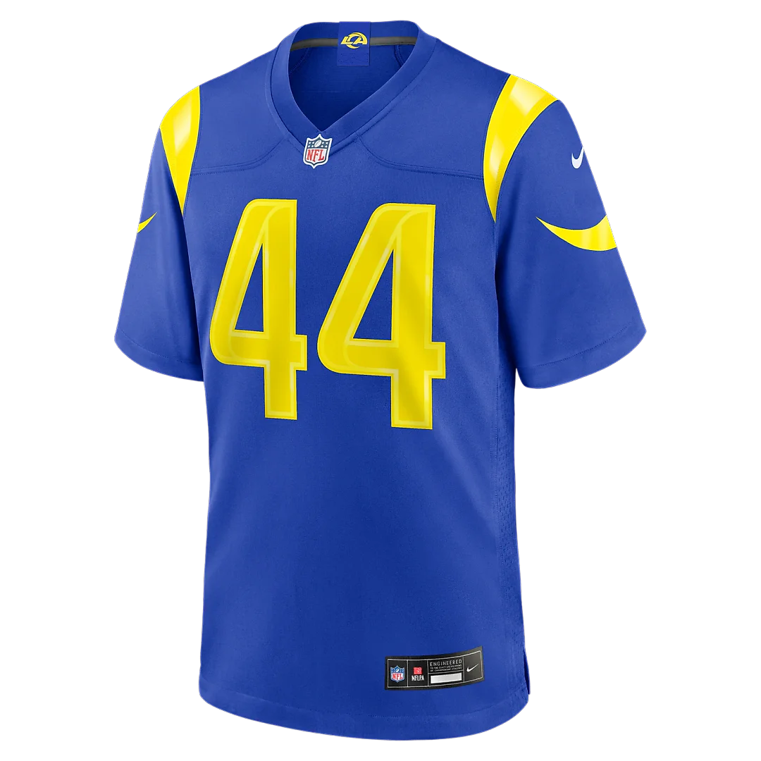 Zennovawear Grant Stuard Los Angeles Rams Team Game Jersey - Royal