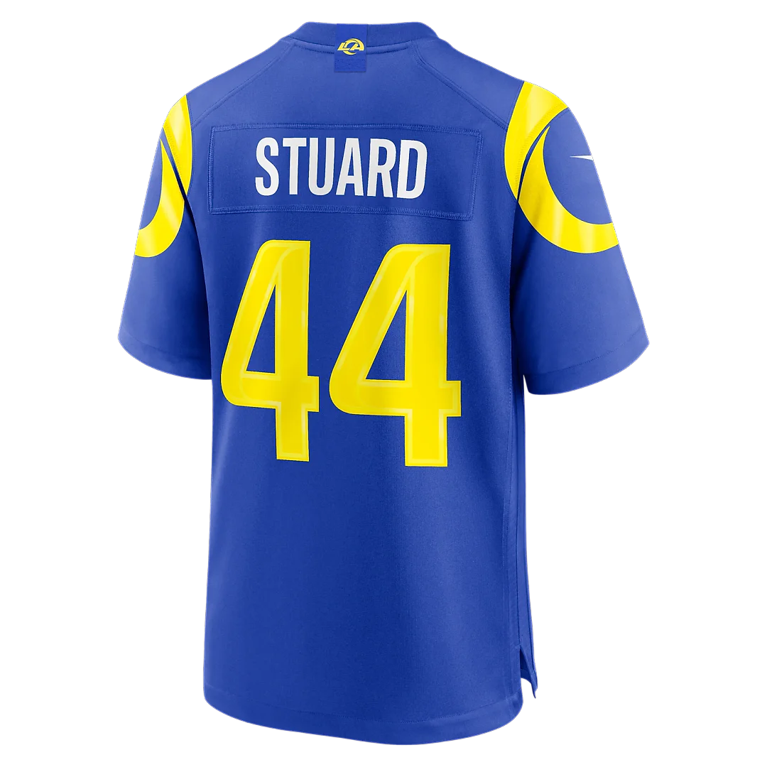 Zennovawear Grant Stuard Los Angeles Rams Team Game Jersey - Royal