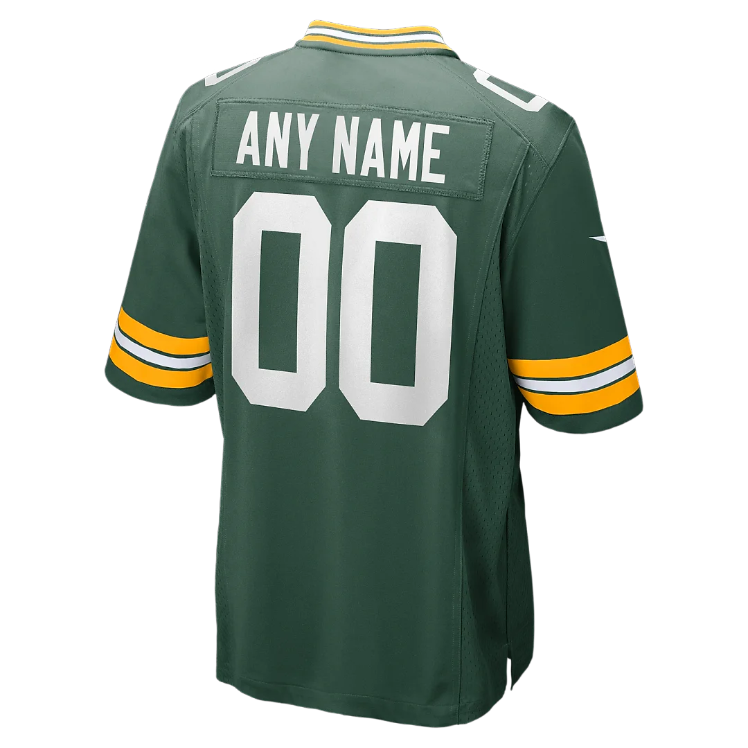 Zennovawear Green Bay Packers Custom Game Jersey - Green