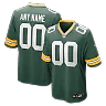 Zennovawear Green Bay Packers Custom Game Jersey - Green