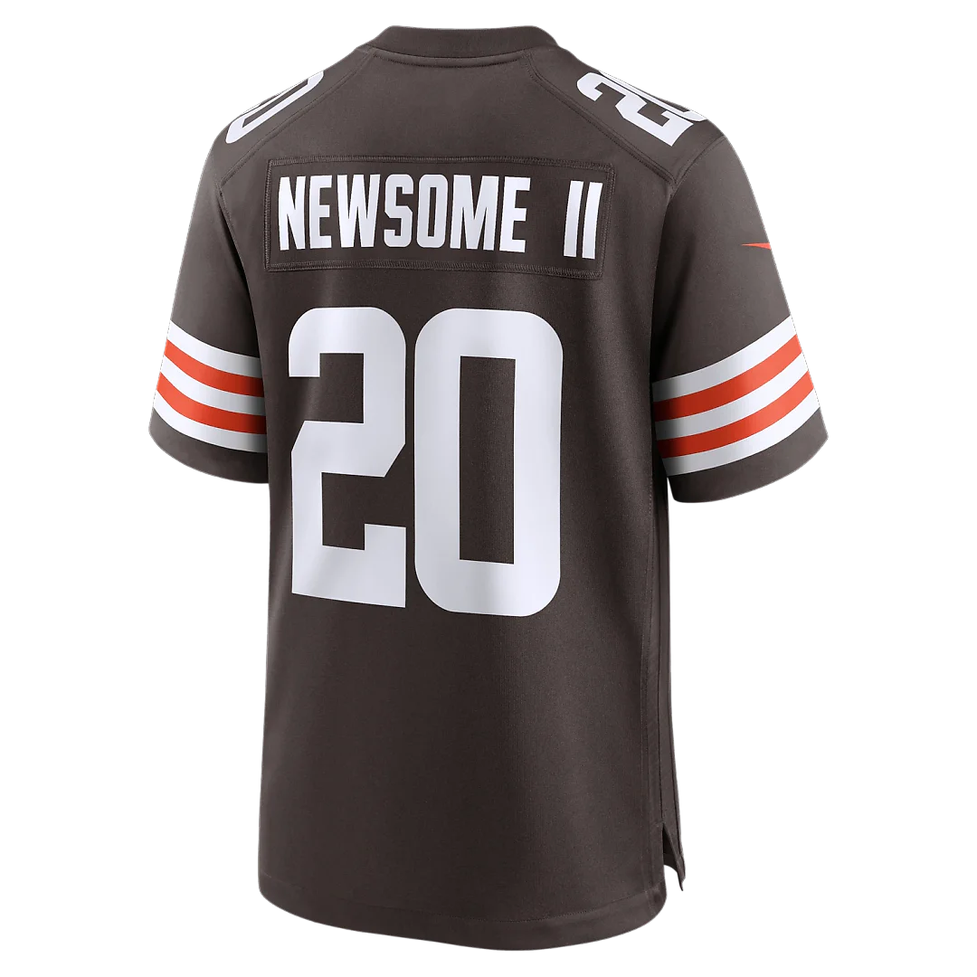 Zennovawear Greg Newsome II Cleveland Browns Game Jersey - Brown