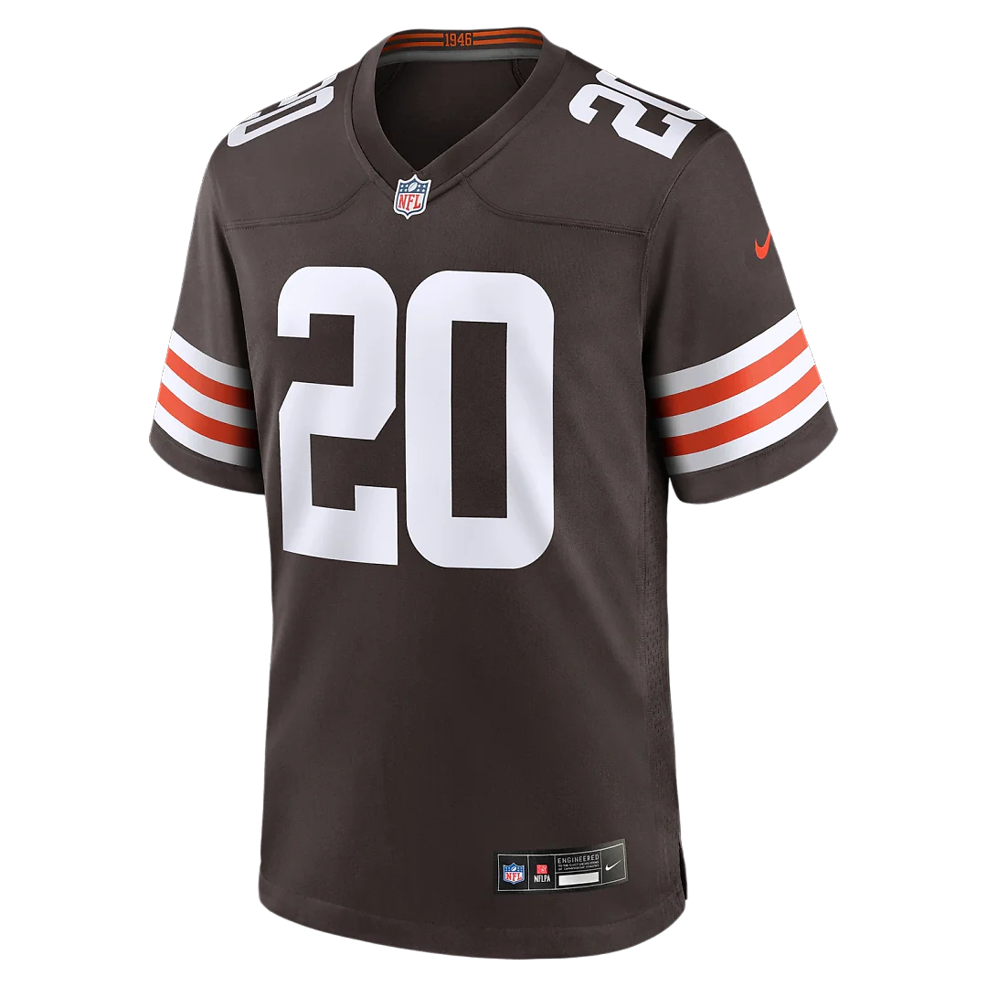 Zennovawear Greg Newsome II Cleveland Browns Game Jersey - Brown