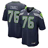 Zennovawear Grey Zabel Seattle Seahawks Team Game Jersey - Navy