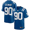 Zennovawear Grover Stewart Indianapolis Colts Game Jersey - Royal