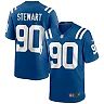 Zennovawear Grover Stewart Indianapolis Colts Game Jersey - Royal