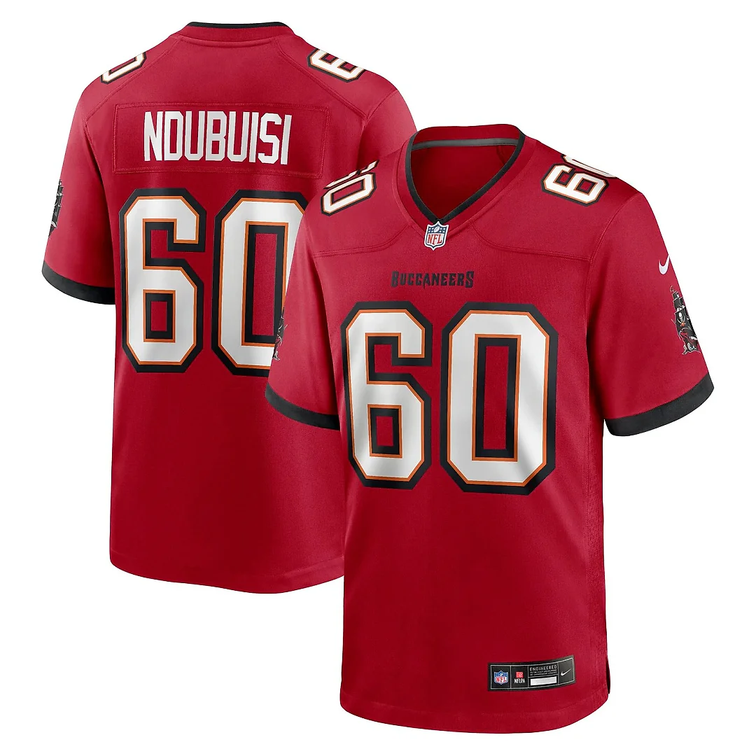 Zennovawear Haggai Ndubuisi Tampa Bay Buccaneers Team Game Jersey - Red