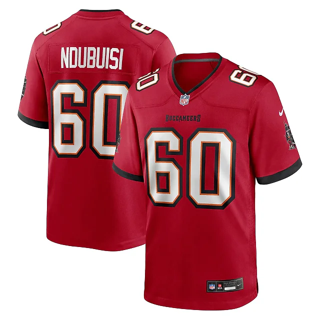 Zennovawear Haggai Ndubuisi Tampa Bay Buccaneers Team Game Jersey - Red