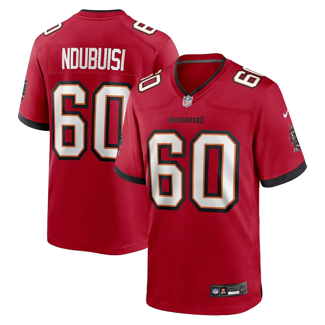 Zennovawear Haggai Ndubuisi Tampa Bay Buccaneers Team Game Jersey - Red