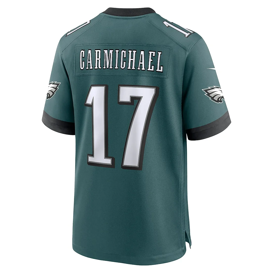 Zennovawear Harold Carmichael Philadelphia Eagles Team Retired Player Game Jersey - Midnight Green