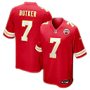 Zennovawear Harrison Butker Kansas City Chiefs Game Jersey - Red