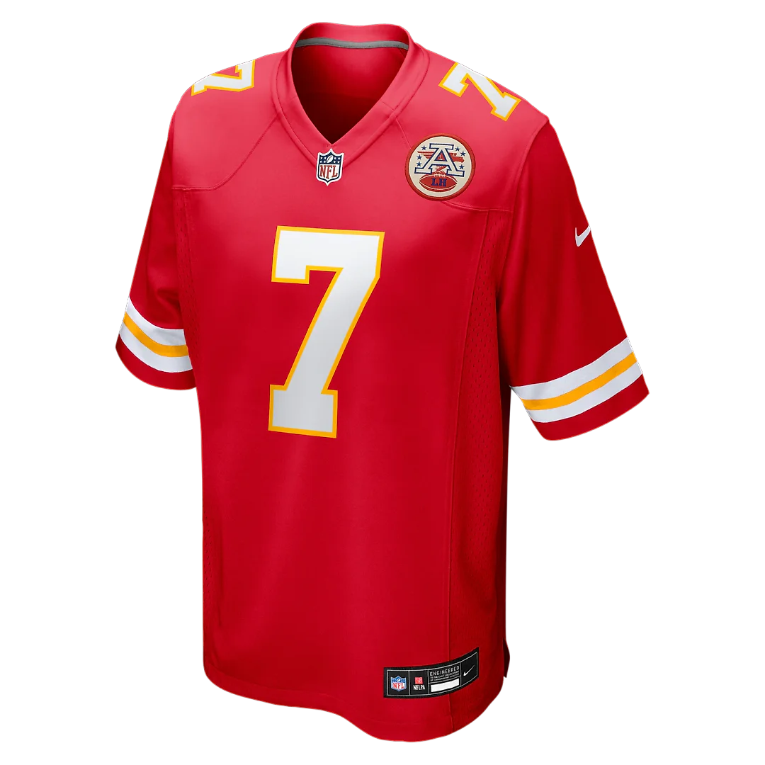 Zennovawear Harrison Butker Kansas City Chiefs Game Jersey - Red