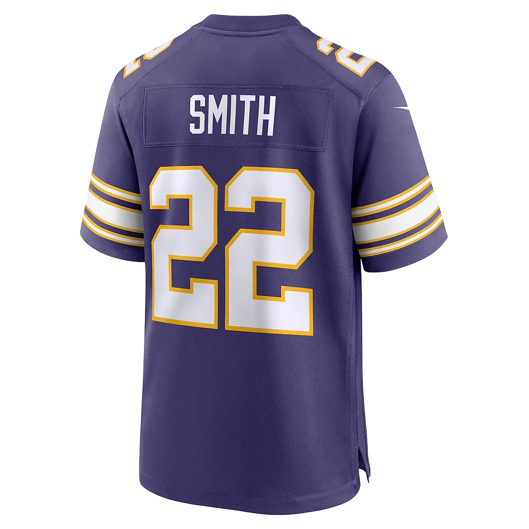 Zennovawear Harrison Smith Minnesota Vikings Classic Player Game Jersey - Purple