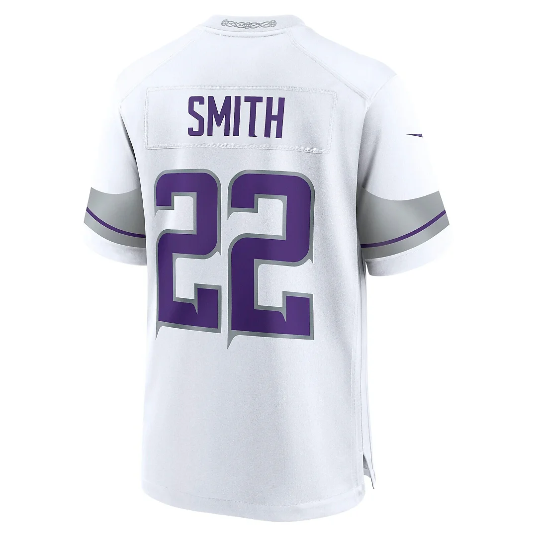 Zennovawear Harrison Smith Minnesota Vikings Alternate Game Jersey - White