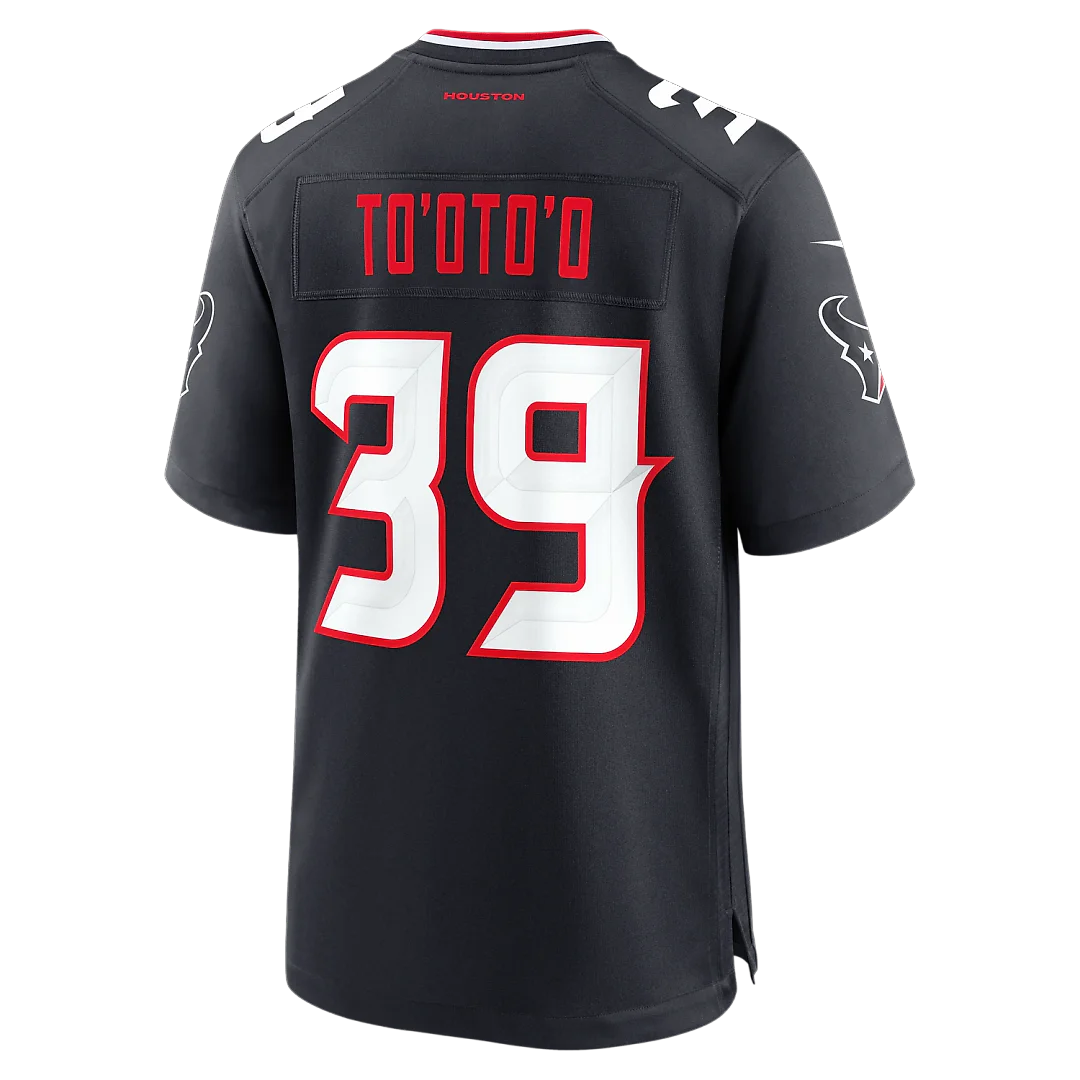 Zennovawear Henry To'oto'o Houston Texans Team Game Jersey - Navy