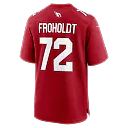 Zennovawear Hjalte Froholdt Arizona Cardinals Team Game Jersey - Cardinal