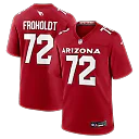 Zennovawear Hjalte Froholdt Arizona Cardinals Team Game Jersey - Cardinal