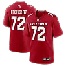 Zennovawear Hjalte Froholdt Arizona Cardinals Team Game Jersey - Cardinal