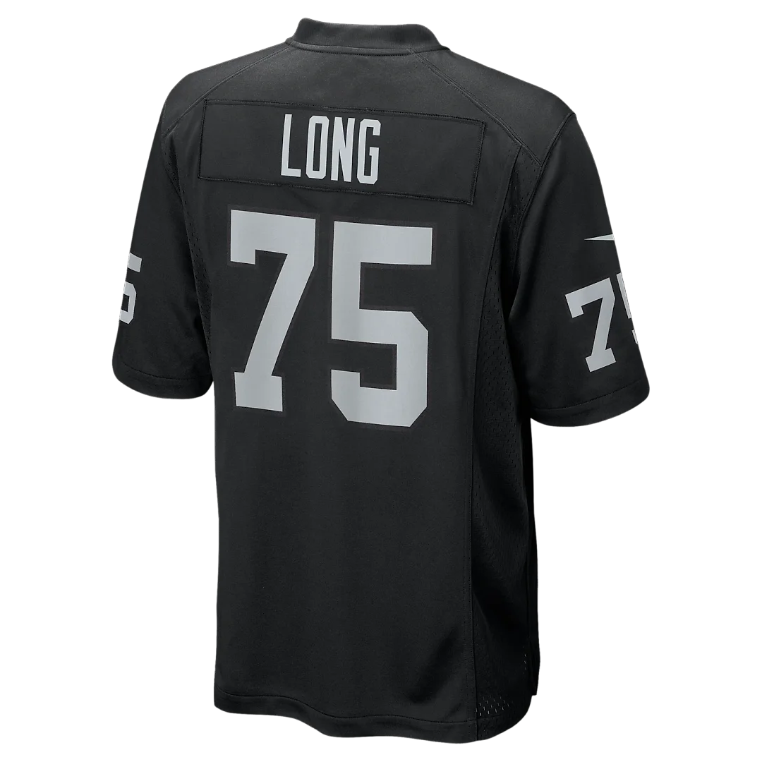 Zennovawear Howie Long Las Vegas Raiders Game Retired Player Jersey - Black