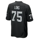 Zennovawear Howie Long Las Vegas Raiders Game Retired Player Jersey - Black