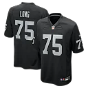 Zennovawear Howie Long Las Vegas Raiders Game Retired Player Jersey - Black