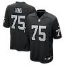 Zennovawear Howie Long Las Vegas Raiders Game Retired Player Jersey - Black