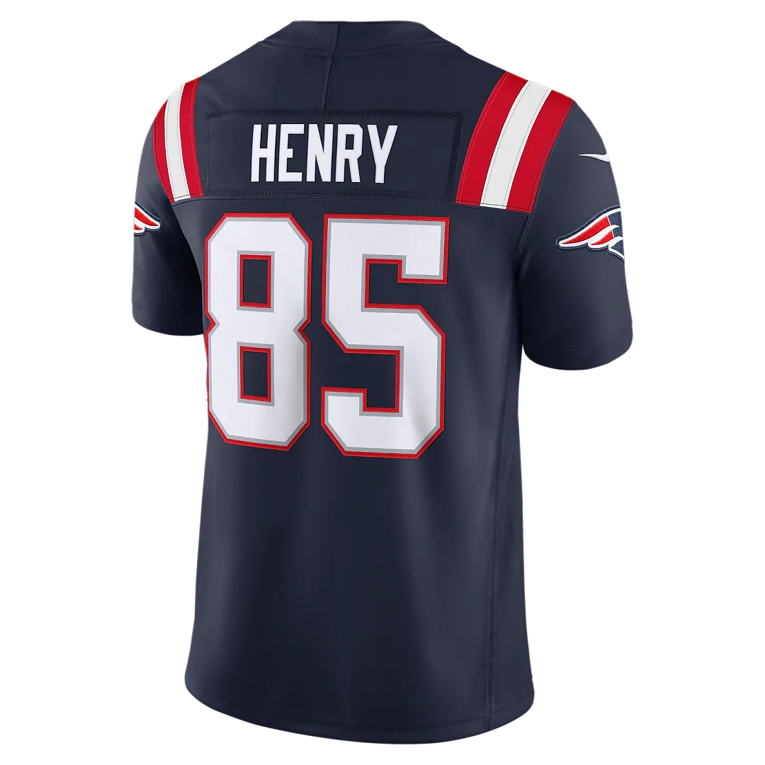 Zennovawear Hunter Henry New England Patriots Team Vapor FUSE. Stitched Limited Jersey - Navy