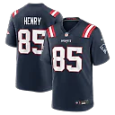 Zennovawear Hunter Henry New England Patriots Team Game Jersey - Navy