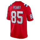 Zennovawear Hunter Henry New England Patriots Game Alternate Jersey - Red