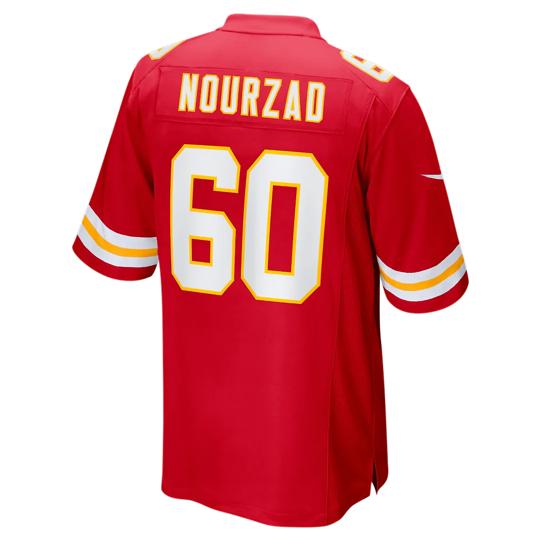 Zennovawear Hunter Nourzad Kansas City Chiefs Game Jersey - Red