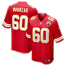 Zennovawear Hunter Nourzad Kansas City Chiefs Game Jersey - Red