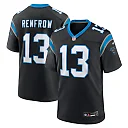 Zennovawear Hunter Renfrow Carolina Panthers Team Game Jersey - Black