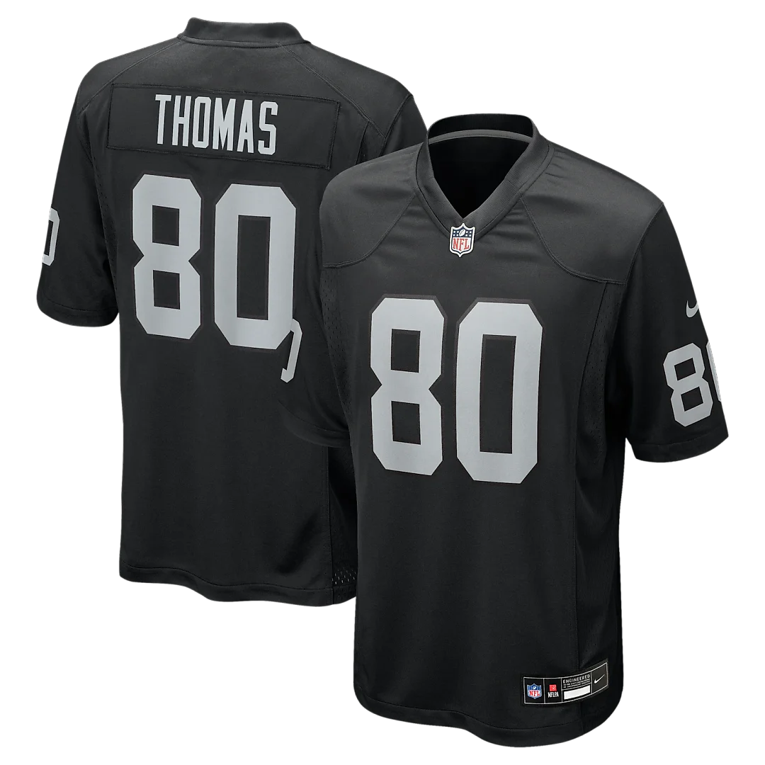 Zennovawear Ian Thomas Las Vegas Raiders Team Game Jersey - Black