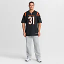 Zennovawear Ickey Woods Cincinnati Bengals Retired Player Game Jersey - Black