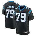 Zennovawear Ikem Ekwonu Carolina Panthers Game Jersey - Black