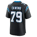 Zennovawear Ikem Ekwonu Carolina Panthers Game Jersey - Black