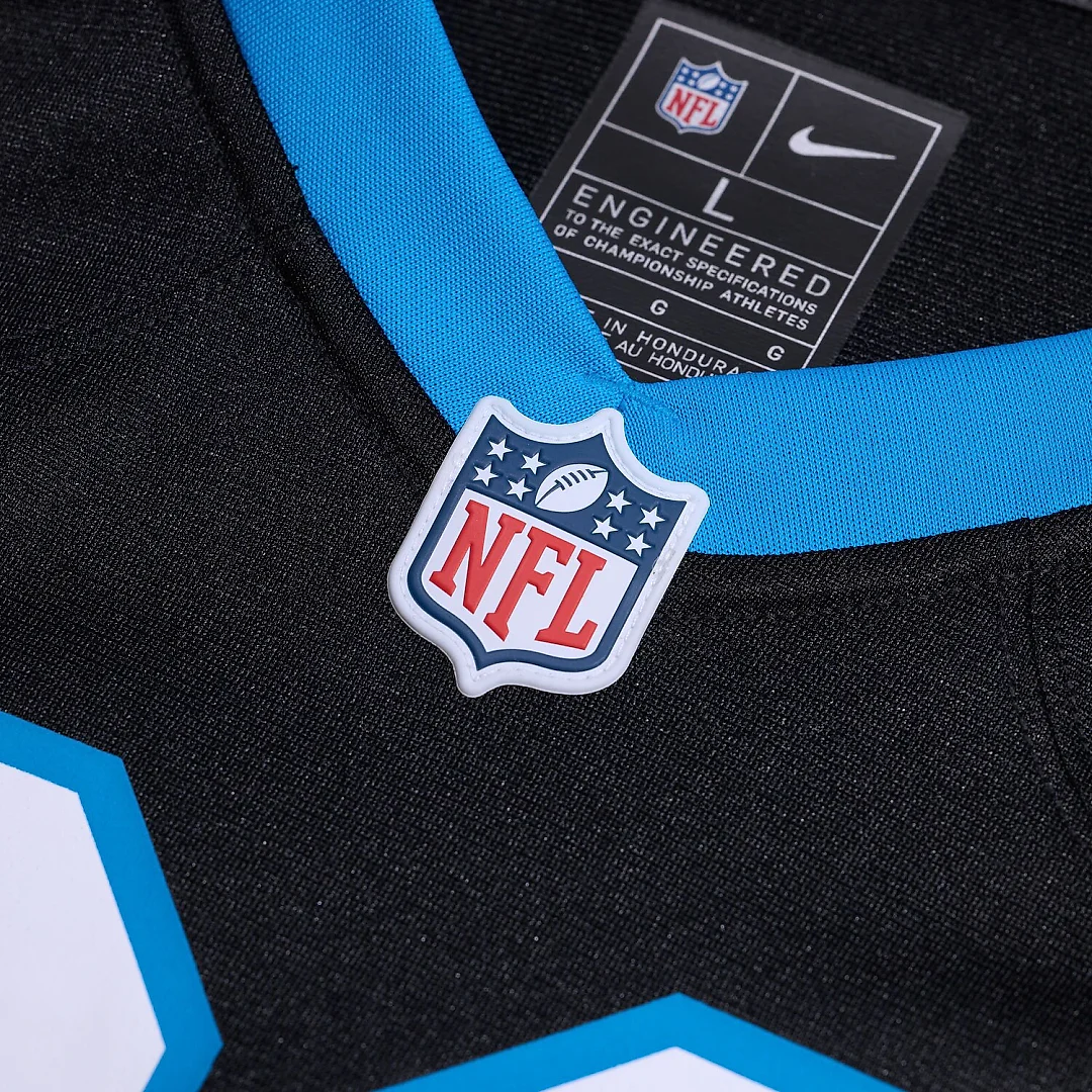 Zennovawear Ikem Ekwonu Carolina Panthers Game Jersey - Black