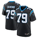 Zennovawear Ikem Ekwonu Carolina Panthers Game Jersey - Black