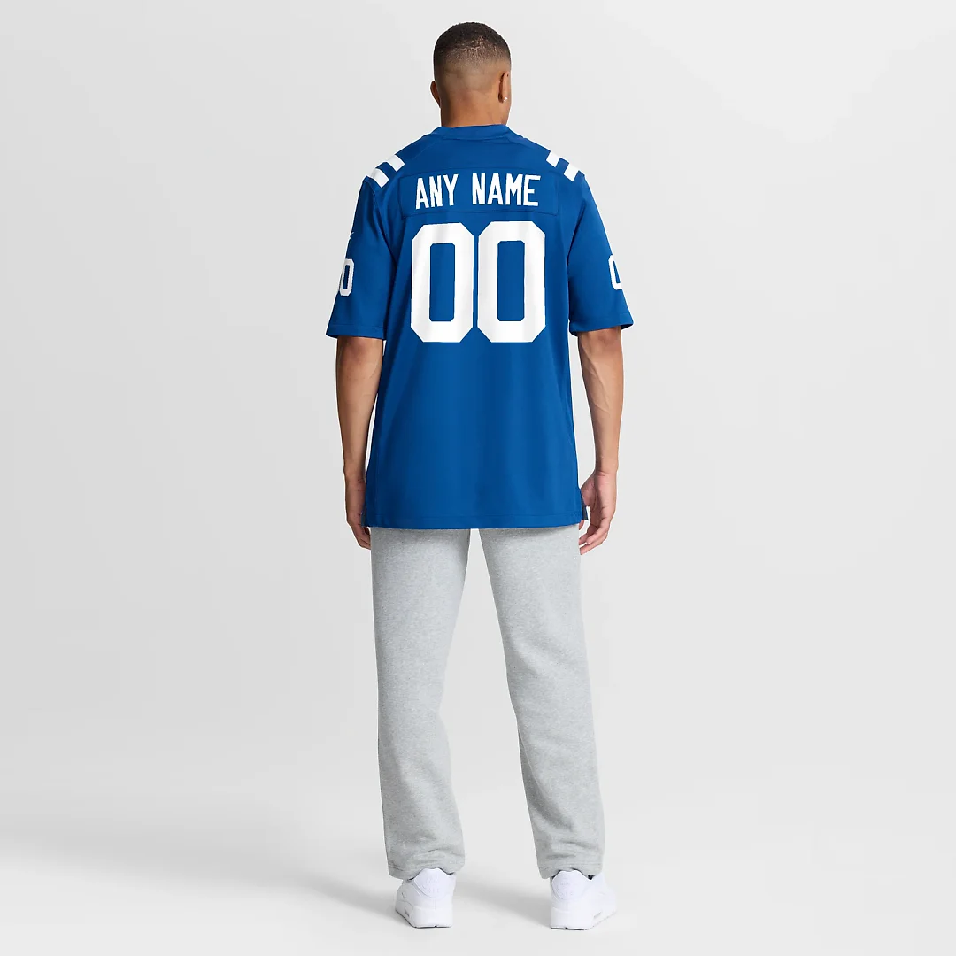 Zennovawear Indianapolis Colts Custom Game Jersey - Royal
