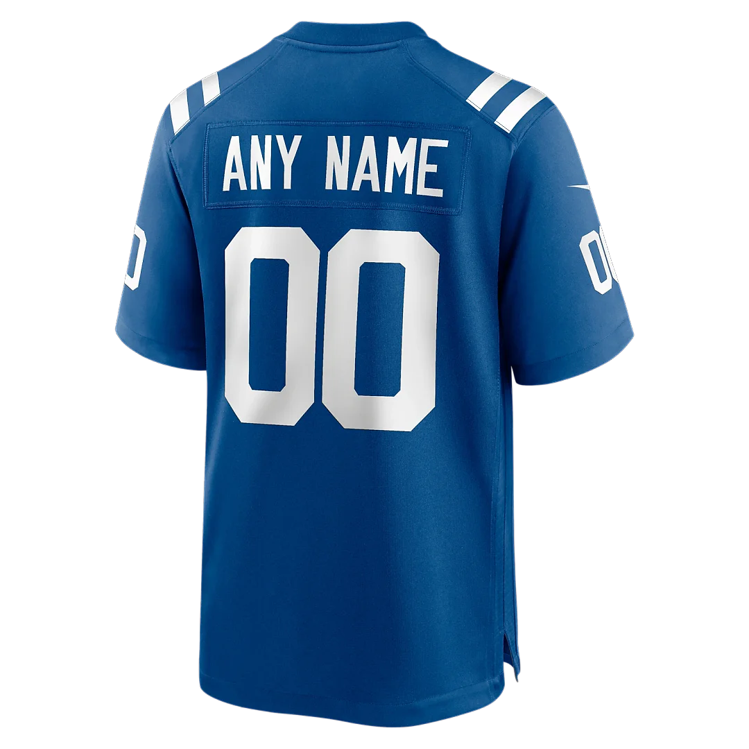 Zennovawear Indianapolis Colts Custom Game Jersey - Royal