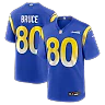 Zennovawear Isaac Bruce Los Angeles Rams Game Retired Player Jersey - Royal