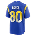 Zennovawear Isaac Bruce Los Angeles Rams Game Retired Player Jersey - Royal