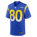 Zennovawear Isaac Bruce Los Angeles Rams Game Retired Player Jersey - Royal